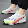 Running shoes Flying woven mesh breathable bottom sports shoes Men and women Children Young and young students Lightweight casual shoes