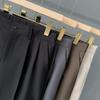 Men's Trendy Loose-Fit Summer Breathable Shorts - Stretchy Streetwear Casual Straight-Leg Suit Pants