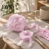 Filato Finto Mohair 33M Filato Misto Pelliccia, Morbido Peluche per Uncinetto Maglia Maglieria, Maglione Fai-da-Te Sciarpa Cappello Tessitura Artigianato Colorato Principianti Setoso Misto