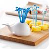 Premium Quality Whale Holder With 16 Decorative Forks For Fruits And Vegetables