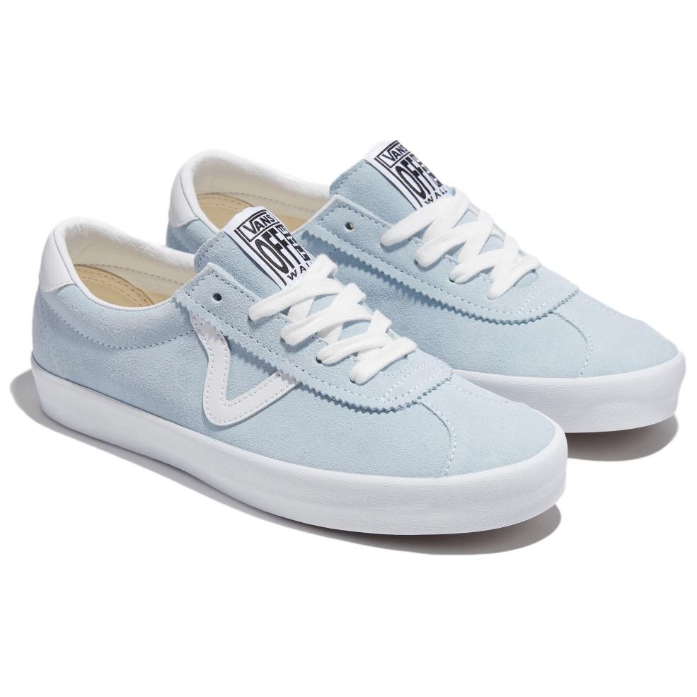 Vans Comfortable Simple Low-Top Skate Shoes Unisex Sneakers Blue White VN000CTDYF5