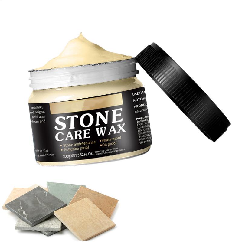Stone Nourishing Polishing Wax Quartz Polish Tool Waterproof Polish Wax Granite Polish Wax Stone Care Products for Marble Tile