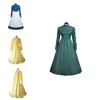 Howl's Moving Castle Sophie Women Buttoned Chest Dress Cosplay Uniform