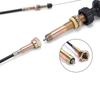 TZ01602-1 31 VCGTX10-10FT Heavy Duty Vernier Adjustable Lock Cable Throttle Cable Truck Accessories