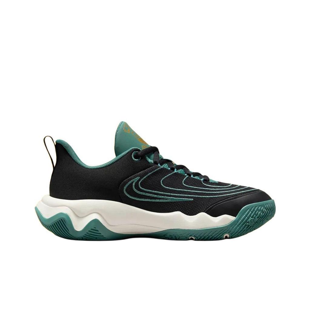 Nike נעלי סניקרס לילדים Giannis Immortality 4 GS דו-חוף שחור שנהב חיוור זהב מתכתי HV9127-001