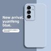 Liquid Silicone Phone Case for Samsung Galaxy S22 S23 S24 S25 Ultra Plus Slim Soft Shockproof Bumper Back Cover
