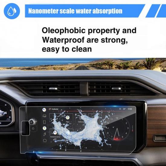 13.4'' Center Touch Screen Protector Tempered Glass For GMC Sierra 2022-2024