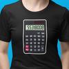 Funny Math Teacher Shirt and Kids Shirt, 55318008 Calculator Joke, Math Nerd Gift