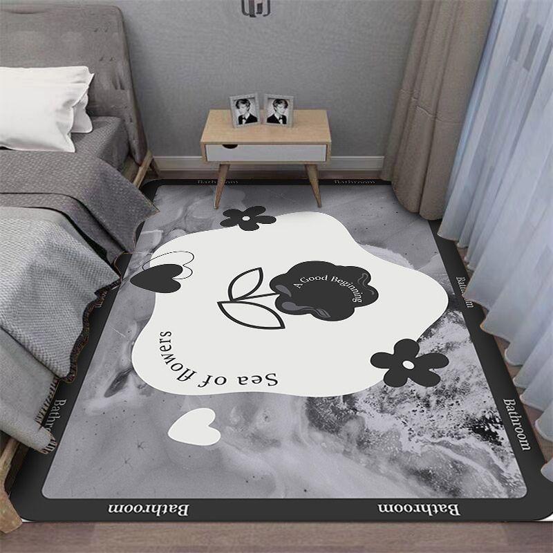 

Спальня, прикроватный ковер персонализированный полное покрытие гостиная гардероб грязеотталкивающий нескользящий 60 * 90Cm