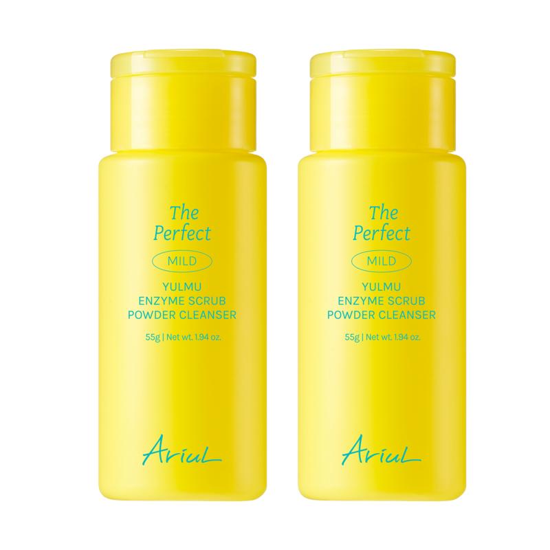 Ariul The Perfect Job's Tears Enzyme Scrub Powder Cleanser, 55g, 2 pcs