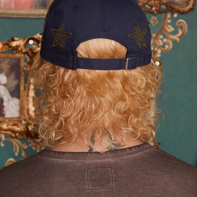 UNALLOYED LOGO STAR CAP / NAVY