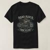 Road Rider Ride To Live. Vintage Motorcyclist T-Shirt 100% Cotton O-Neck Short Sleeve Summer Casual Mens T-shirt Streetwear