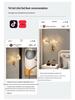 Crystal Luxury Wall Lamp: Wireless Bedside Light for Living Room & Corridor