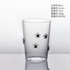 Flower Heat-resistant Glass Cups Tableware Milk Cups Juice Cups Household Water Cups Beautiful Cups Cold Drink Cups Wine Cups