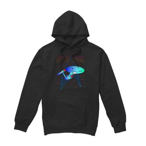 Star Trek Mens Neon Hoodie