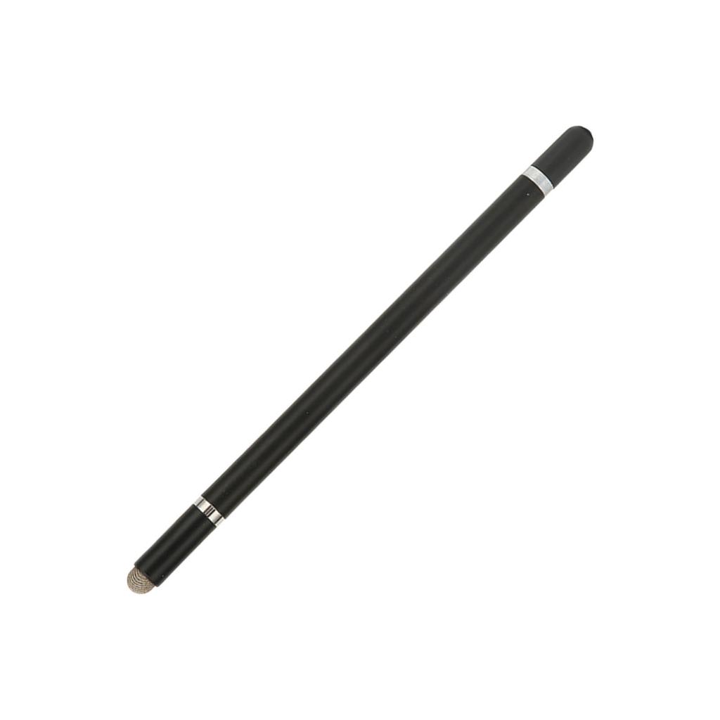 Stylus Pen Accurate Positioning 3 In 1 Multifunctional Capacitive Stylus with 2 Fiber Nibs for Tablet Mobile Phones