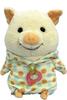 Naitou Design Puton Plush Toy, Small, Polka Dot Hoodie
