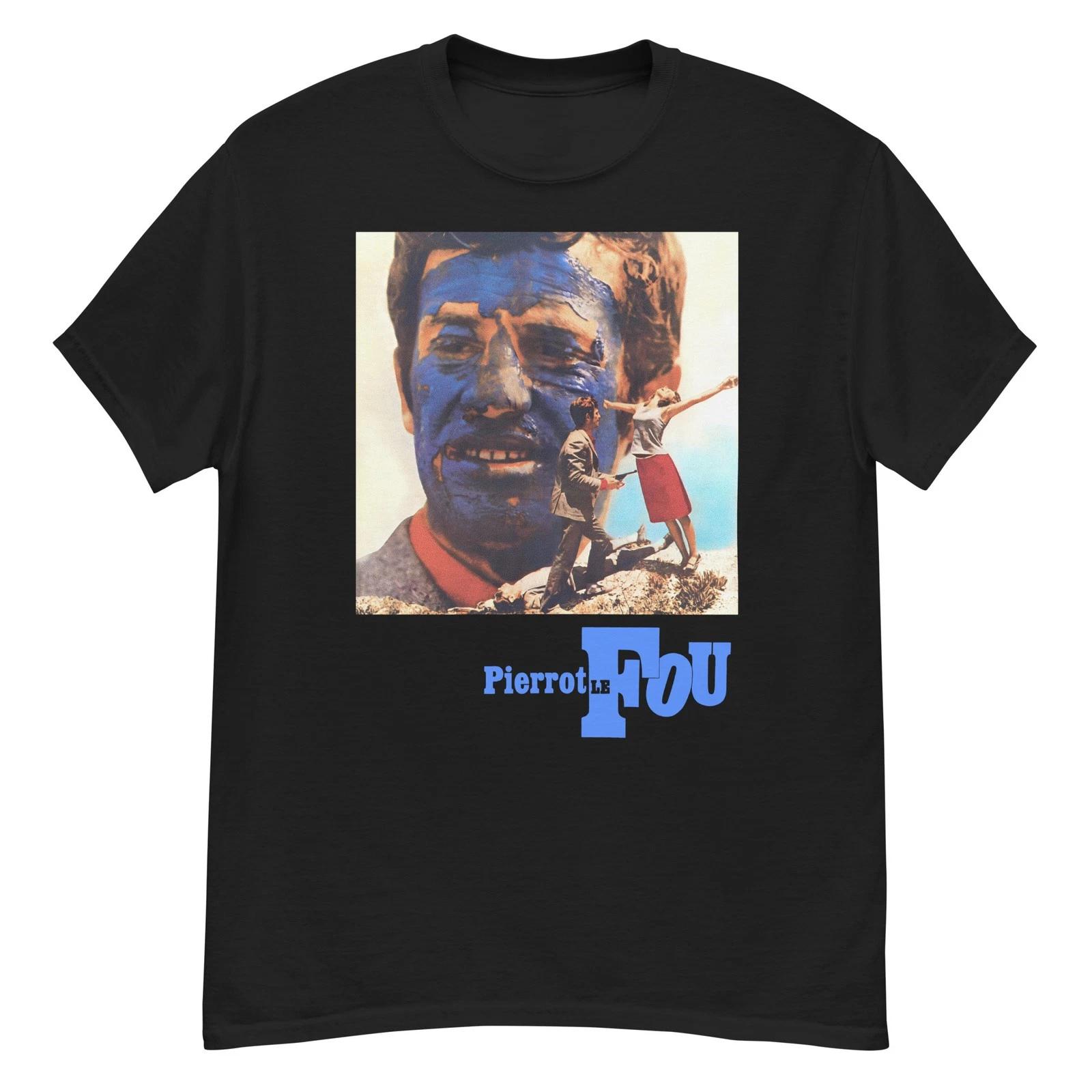 Футболка с фанатским артом по культовому фильму « Pierrot Le Fou » 2XL