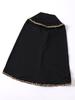 Malaysian Indonesian Bottom Cap Solid Color Gold Silk Lace Wrap Chin Convenient Headscarf tantHijabs