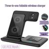 3-in-1 Folding Fast Wireless Charger 15W