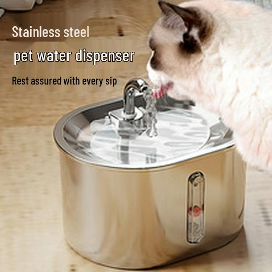 Smart Cat Water Fountain with Automatic Filtration System