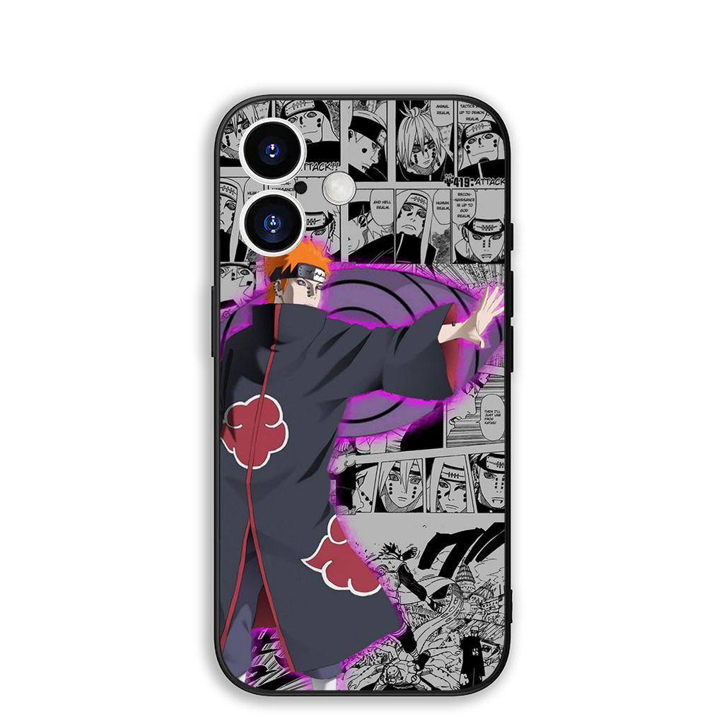 for Motorola Moto G82 G20 G22 G23 G32 G8 G7 G9 Power Plus G41 G30 G71 E22 E13 E20 E32 Case Itachi Uchiha Narutos Pain Akatsuki