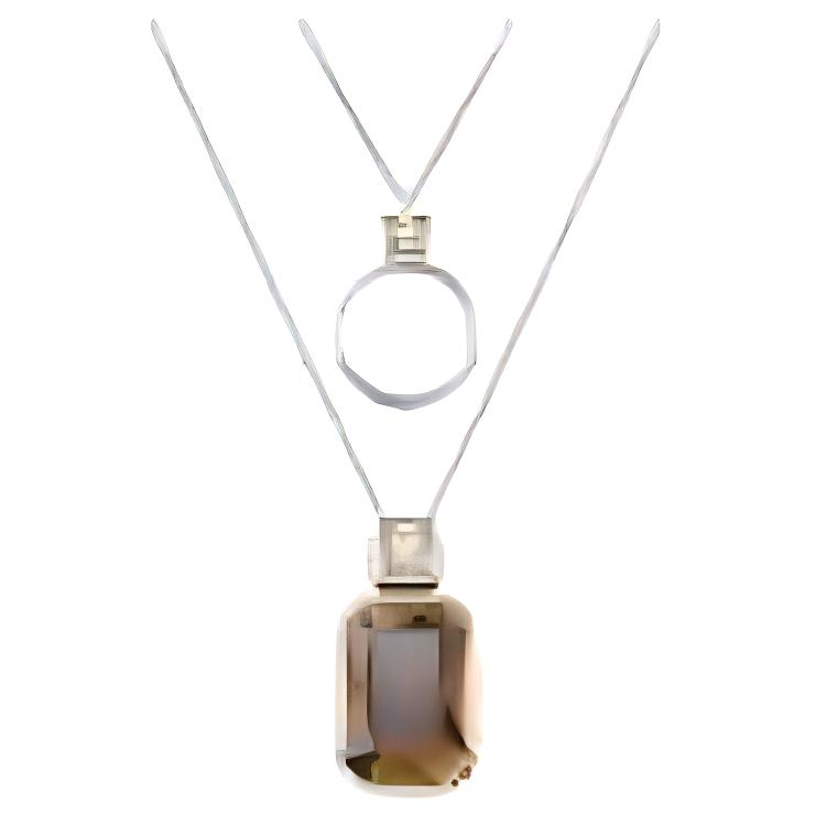 

Swarovski Elegance Of Africa Original Design Crystal Necklace Unisex necklace Brown 5622784 F,Coffee