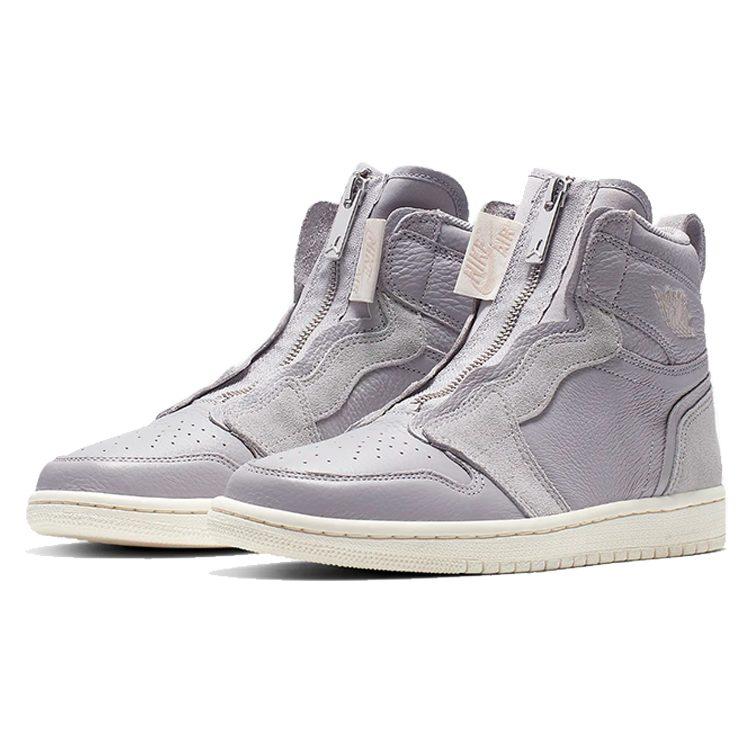 Jordan 1 Retro de Cremallera Alta Atmosphere Grey para Mujer AQ3742-002