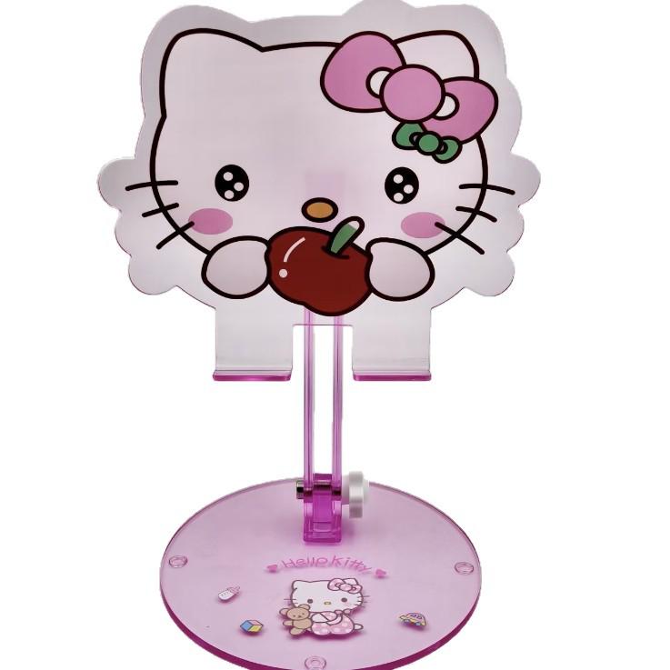 Hello Kitty Mobile Phone & Tablet Stand - Adjustable, Folding & Telescopic Holder