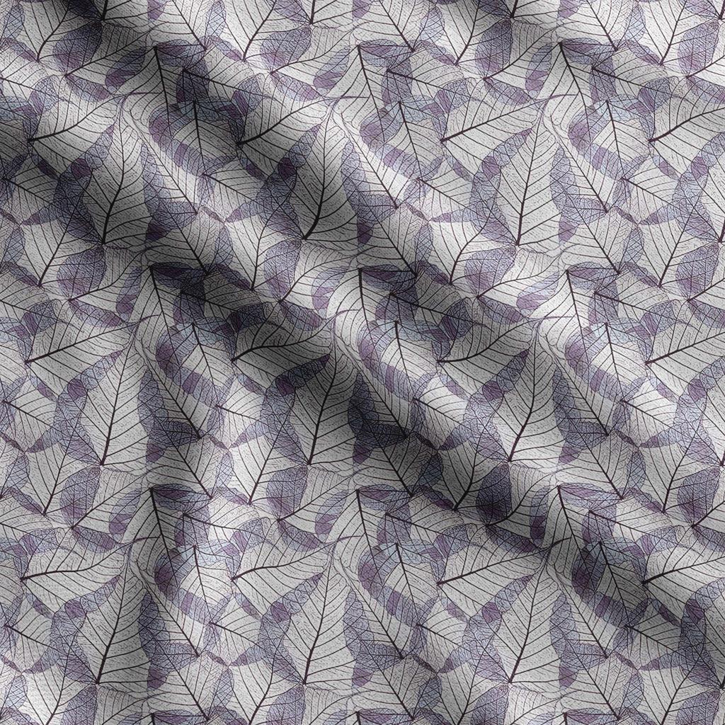 Soimoi Leaves Print,  Cotton Cambric, Quilting Fabric Sold by The Yard 42 Inch Wide, Medium Weight Cotton Fabric,