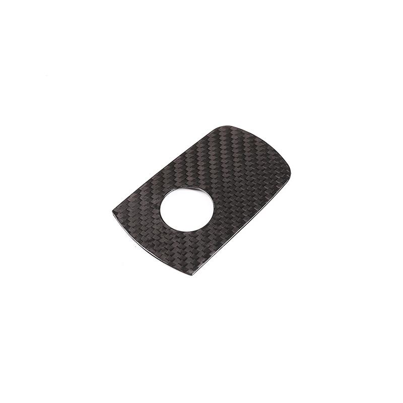 Real Carbon Fiber Passenger Storage Box Decoration Trim For BMW F30 3 Series F80 F82 F83 M3 M4 2014-2018 Accessories