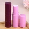 10g Empty Lip Balm Tube With Lids Plastic Purple Perfume Deodorant Highlight Containers Portable Makeup Rotatable Lipstick Tubes
