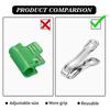 Greenhouse Clips Stainless Steel Garden Clips Greenhouse Clamps For Netting Hold Down The Plant Cover Or Shade Cloth On Garde