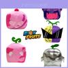 Blox Fruits Plüschtier in lila Leopardenbox Weiche und flauschige Tierfigur