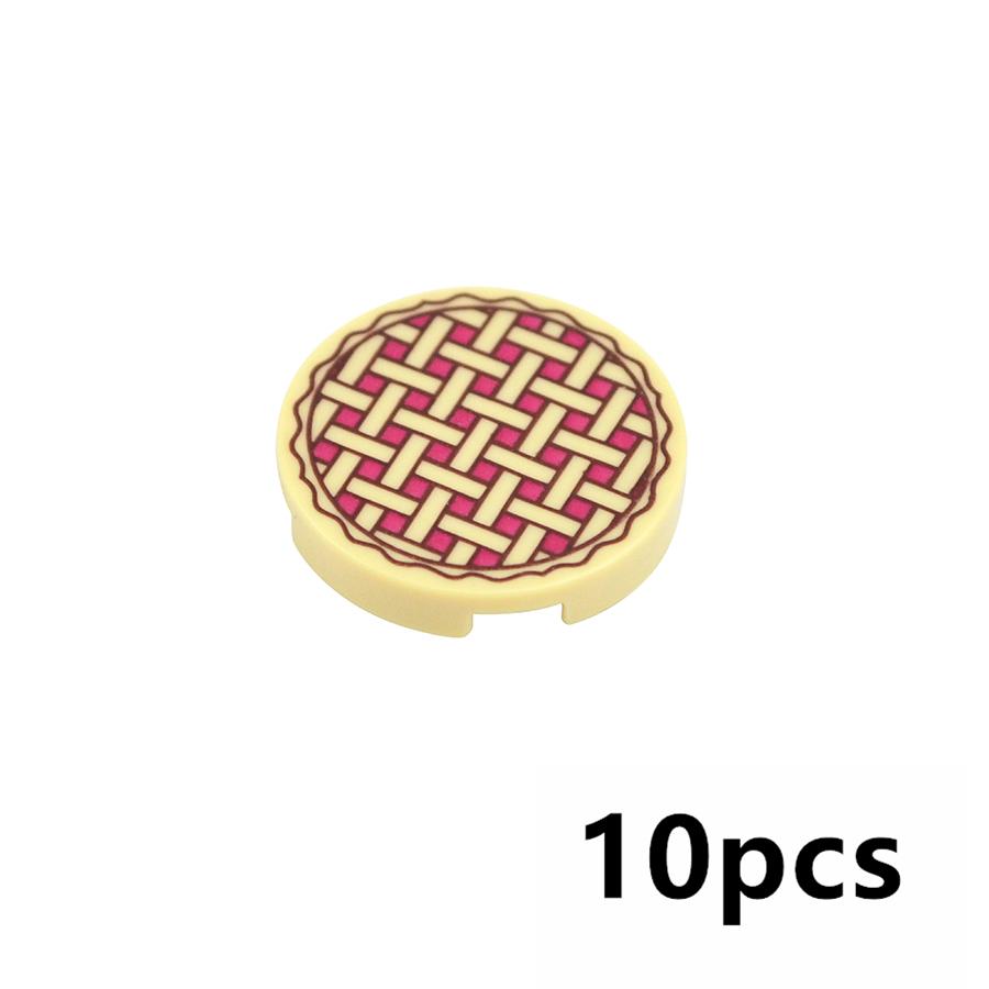 City Friend House Supermarket Constructing Block Picnic Food Accessories Hot-Dog Pizza Fries Chicken Dish Umbrella Timeless Bricks