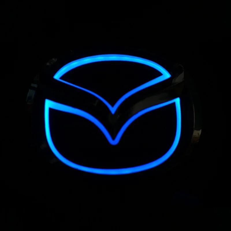 2025 Stile Auto Caldo Luce LED Emblema Posteriore Decalcomania per Logo Mazda 2 3 6 CX7 8 CX5 MX5 323 Accessori Auto Adesivo Emblema Posteriore 5D L