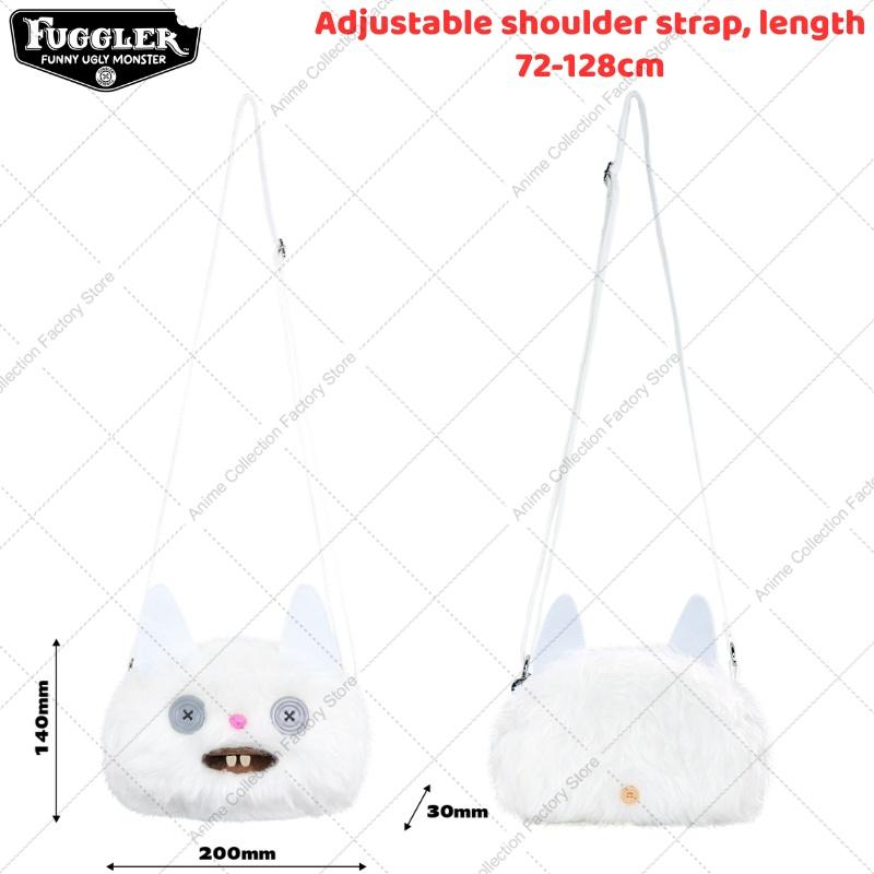Funny Ugly Teeth Monsters Plush Toys Shoulder Bag Fugglers Wide Eyed Weirdo Sphynx Cat Sir Belch Peluche Doll