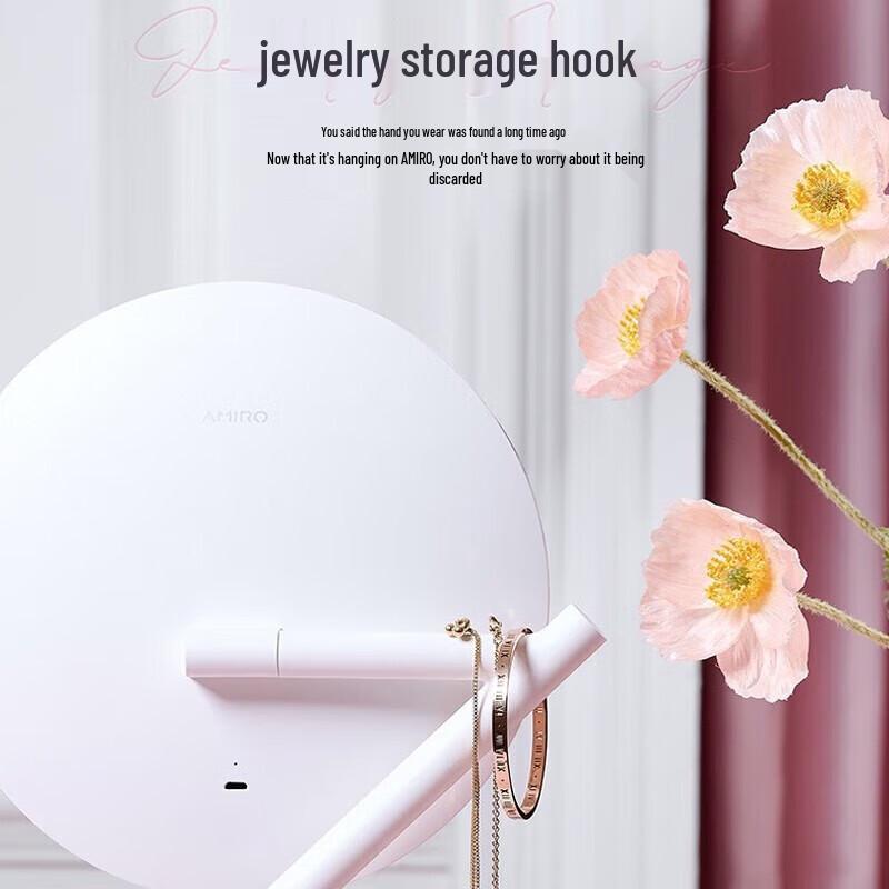 Micare Mini Desktop LED Makeup Mirror