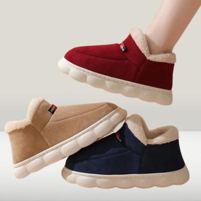 Winter Women Shoes Casual House Shoes for Men 2024 Outdoor Warm Cotton Shoes for Women Indoor Plush Padded Slippers Female