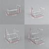Acrylic Material Desktop Storage Rack Organizer Function Display Function Display Rack Universal Transparent Bamboo Flute Stand