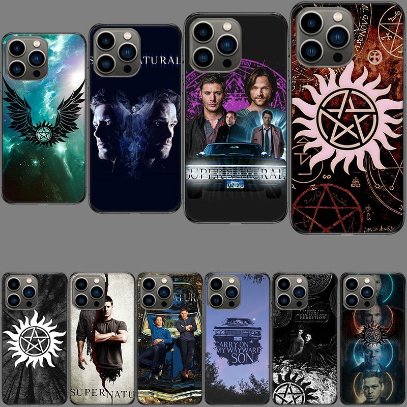 Babaite Supernatural SPN Dean And Sam Phone Case For Apple Iphone 16E Capa 15+ 14 Plus 17 Air 16 Pro Max 12 Pro Cute 13 Mini
