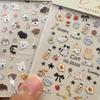 Cartoon Pet Embossed 3D Nail Art Stickers for Dogs, Cats & Devices