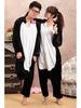 Adult Cartoon Red Dinosaur Flannel Onesie Pajamas for Autumn/Winter