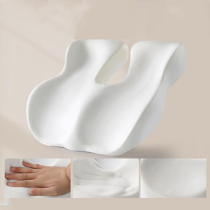 Solid Memory Foam Cushion For Long Sitting Pregnant Waist Cushion For Stress Relief Beautifies And Lifts Hips Sedentary Artifact