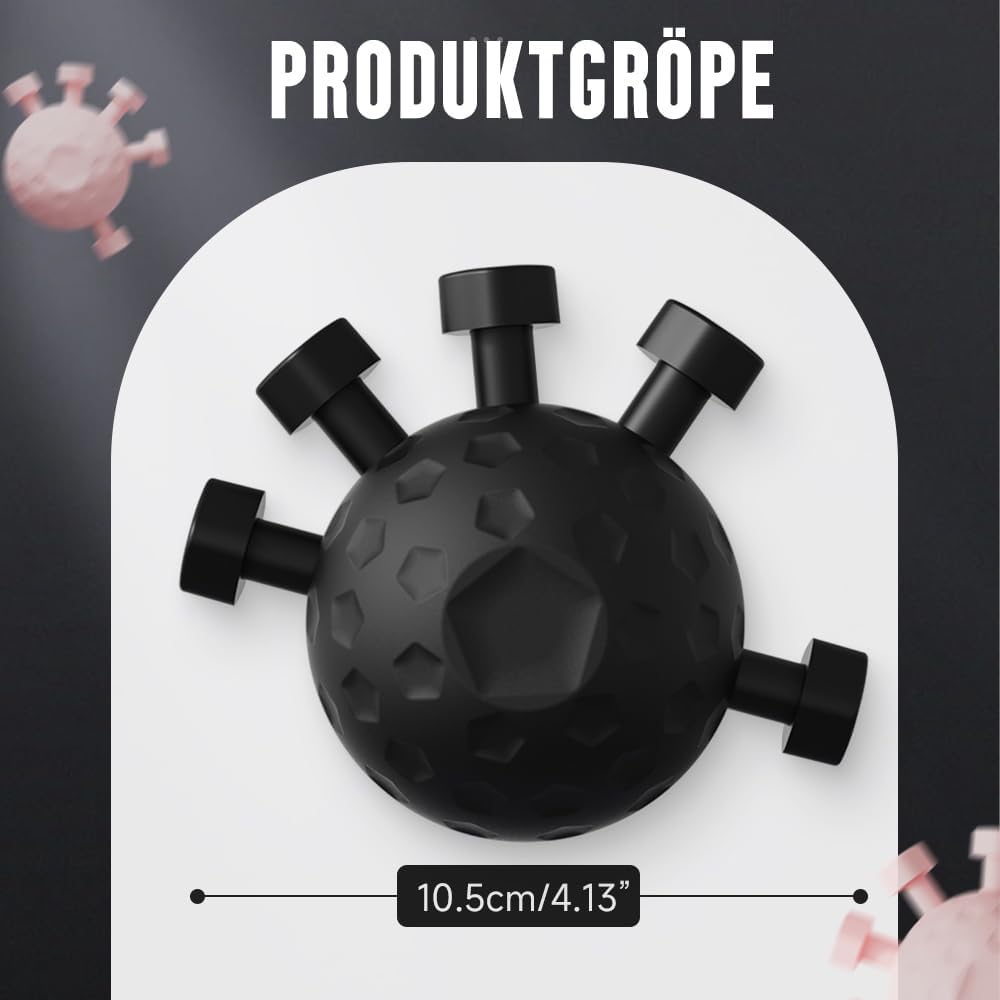 Hand Grip Strength Trainer Ball Sphere Finger Grip Strengthener Finger Exerciser Ball Hand Grips Exerciser Finger Strengthener