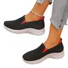 Women's Casual Flats, Breathable Knit Mesh Upper, Soft, Lightweight Shoes