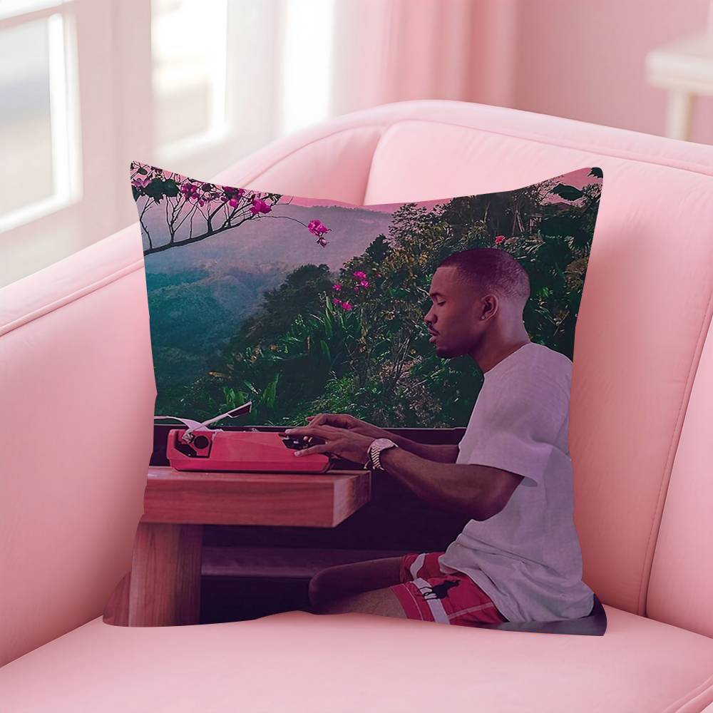 Modern Racing Blond Frank Ocean Cars Rap Hypebeast Pillow Anime Pillow Sofa Bed Head Pillow Cover Cushion Cover 45x45 Cm Fashion