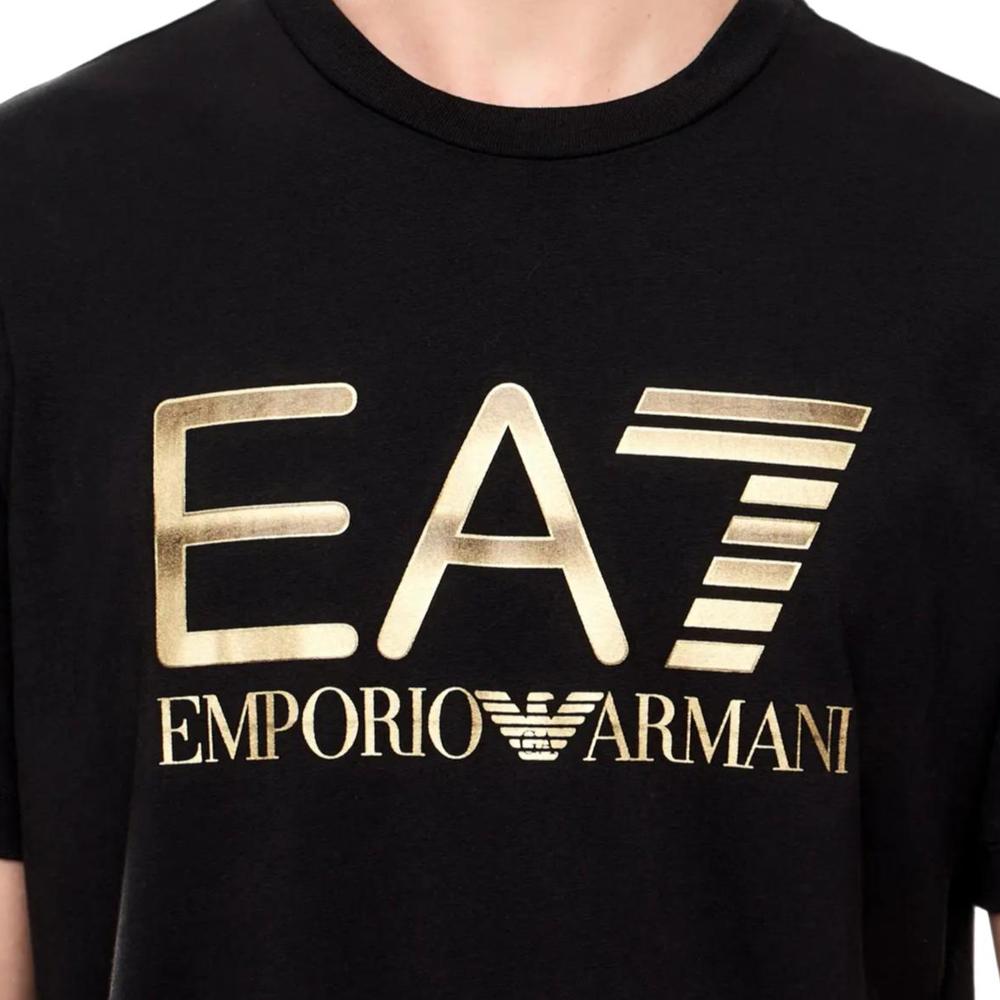 Emporio Armani EA7 Cotton Slim Fit Short Sleeve Round Neck Printed T-Shirt Men Tops 7M001189-AF17789-UC001