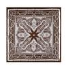 Simulation Silk 71 Retro Small Square Scarf Women's Cashew Flower Black Silk Scarf Thin Scarf Temperament Scarf Scarf Scarf Scarf Tied Bag Decoration