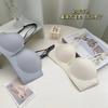 Autumn and winter bra, new collection of secondary breasts, multi-functional beauty back, jelly strip bra, seamless anti-sagging gathering underwear